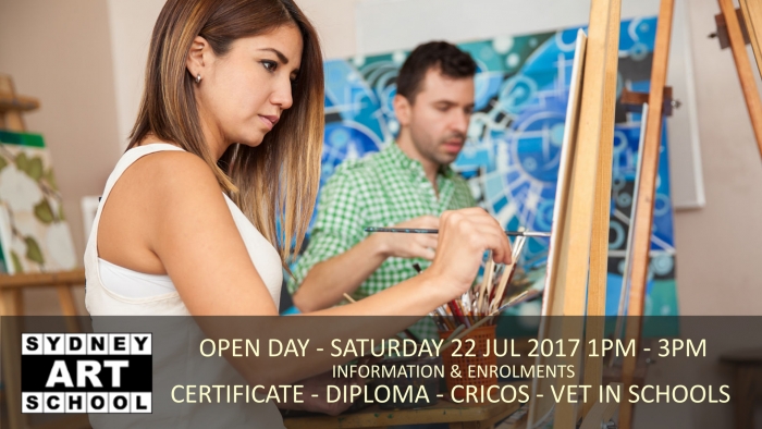 Sydney Art School Open Day 22 July 2017