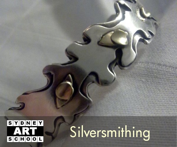 Silversmithing Classes at Sydney Art School