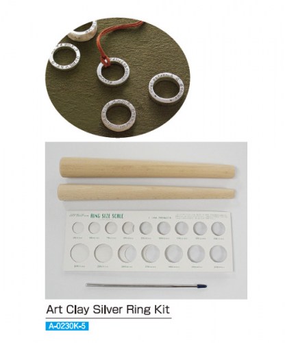 A-0230K-Ring-Kit-Art-Clay-Silver