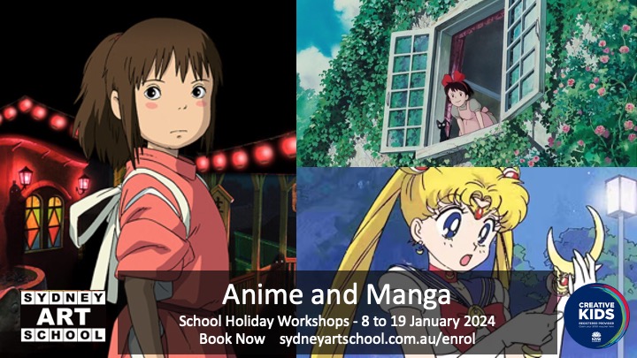 Holiday Art Workshop Anime and Manga
