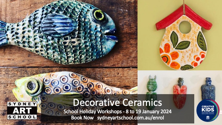 Holiday Art Workshop Decorative Ceramics