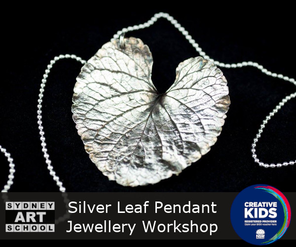 Silver Leaf Pendant Jewellery Workshop