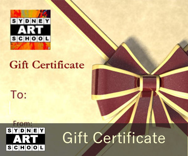 Gift Certificate for Art Classes