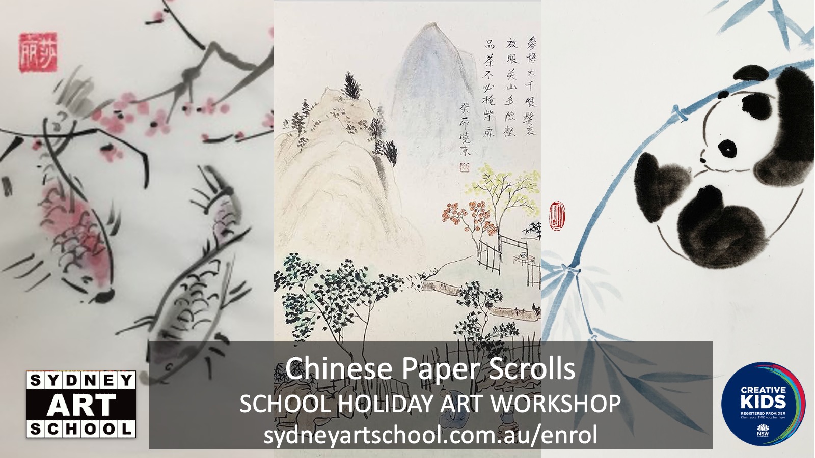 Holiday Art Workshop - Chinese Paper Scrolls