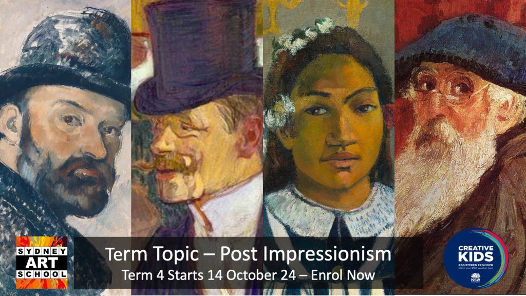 Art Class for Kids - Term Topic - Post Impressionism Art Movement